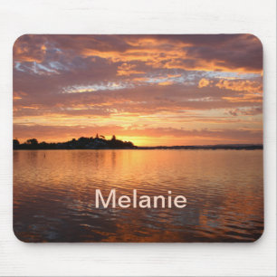 Mousepad Modo de Exibição Personalizado do Sunset Lake