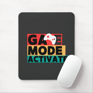 Mousepad Modo de Jogo Ativado Arte de Controle de Jogo