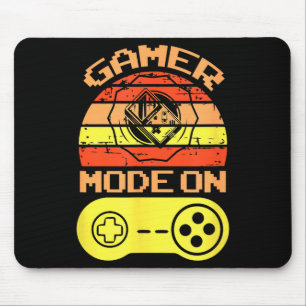 Mousepad Modo de Jogo Ativado Piadas de Jogos Divertidas Pr