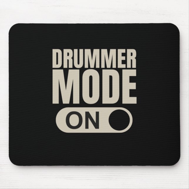 Mousepad Modo Drummer Ativado (Frente)