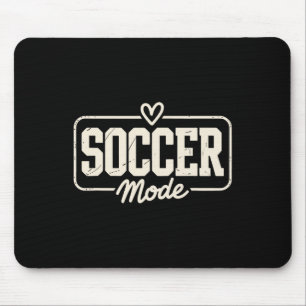 Mousepad Modo Futebol, Esportes Divertidos do Coração e do