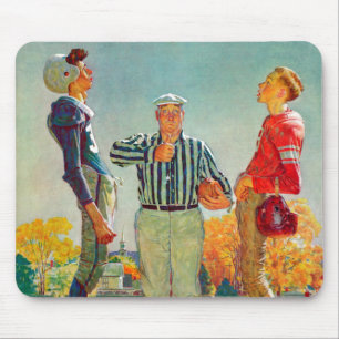 Mousepad Moin Toss por Norman Rockwell