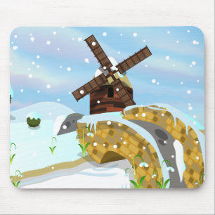 Mousepad Moinho de neve