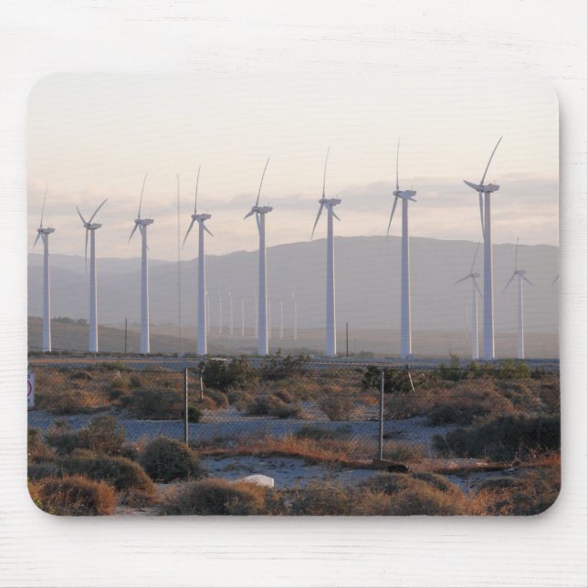 Mousepad Moinhos de Vento de Palm Springs (Frente)