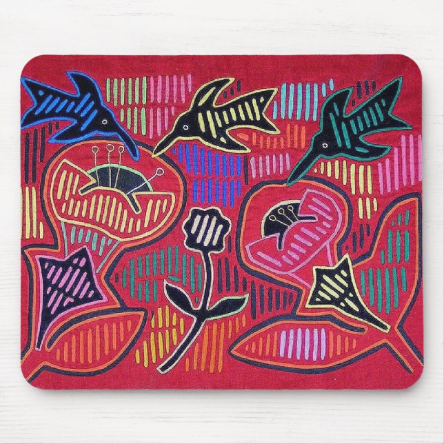 Mousepad MOLA: Pássaros do zumbido (Frente)