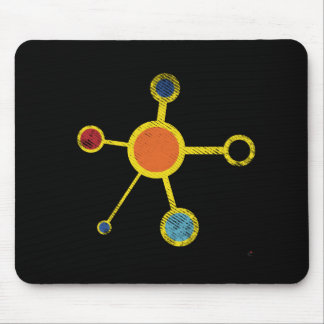 Mousepad Molécula com textura v 2,0