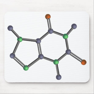 Mousepad Molécula de cafeína