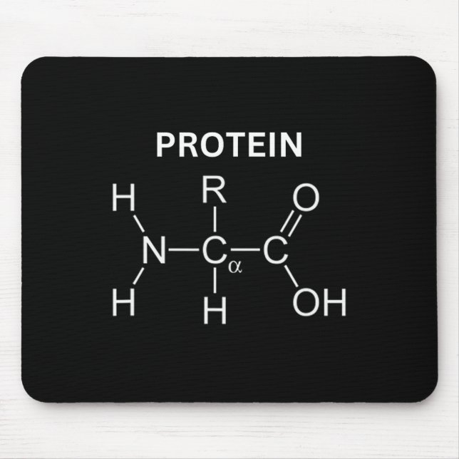 Mousepad Molécula De Proteína - Giro E Química - Construção (Frente)