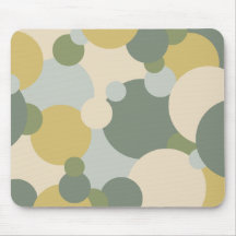 Moléculas verdes e amarelas para o mouse