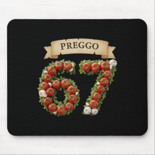 Mousepad Molho Preggo Meme Engraçado 67 Roupa Gíria Gen Alp