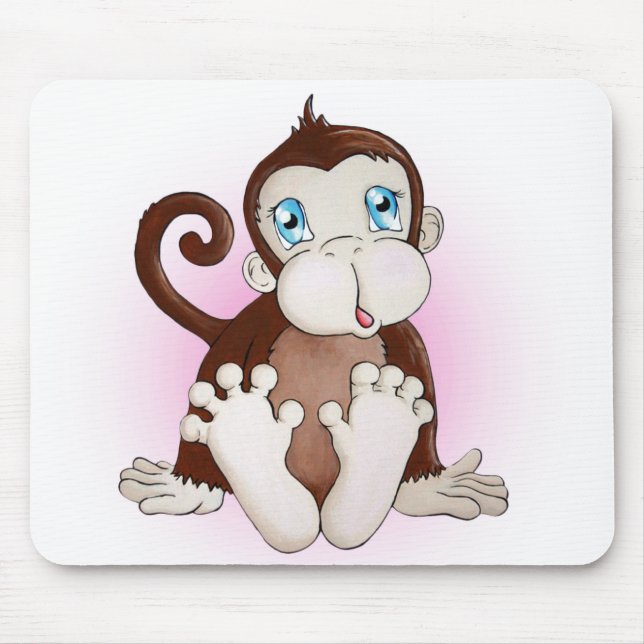Mousepad Molly o macaco (Frente)