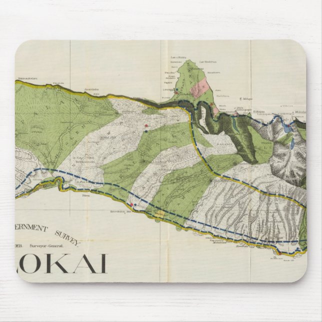 Mousepad Molokai, Havaí (Frente)