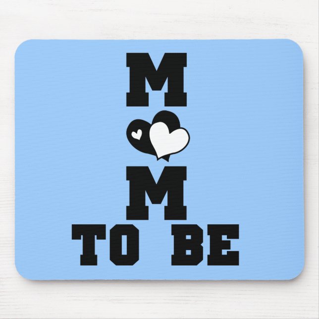 Mousepad MOM a ser - Texto preto (Frente)
