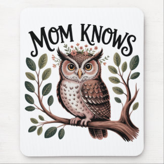 Mousepad Mom Knows