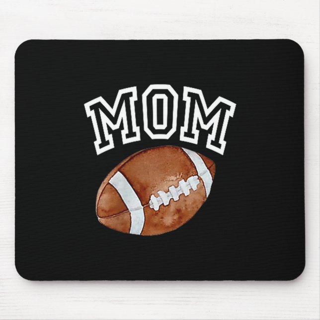 Mousepad Mom Of The 1 Year Old Football Birthday Boy Family (Frente)