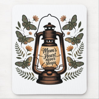 Mousepad Mom’s Heart Never Sleeps