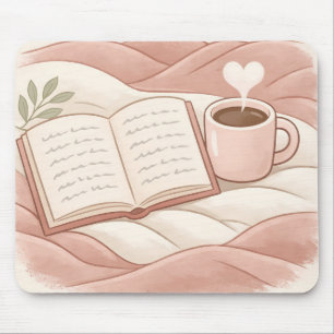 Mousepad Momento Aconchegante de Leitura - Design para Aman
