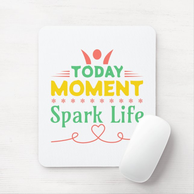 Mousepad Momento Atual, Espete A Vida (Com mouse)