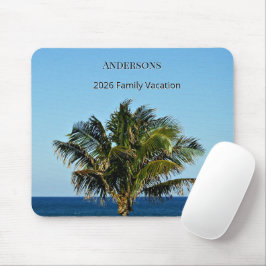 Mousepad Momento de Palma Costeira | Sobrenome e Ano da Via