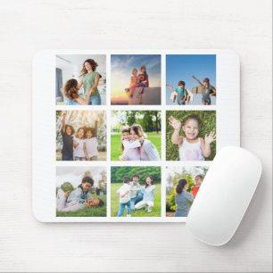 Mousepad Momentos Estimados: personalizável 9 Fotografias C