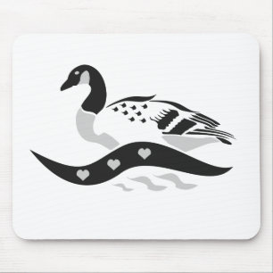 Mousepad Momma Goose Nadando