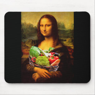 Mousepad Mona Lisa Adora Vegetais