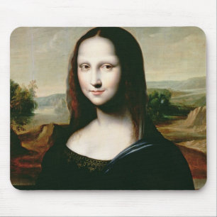 Mousepad Mona Lisa, cópia da pintura por Leonardo a