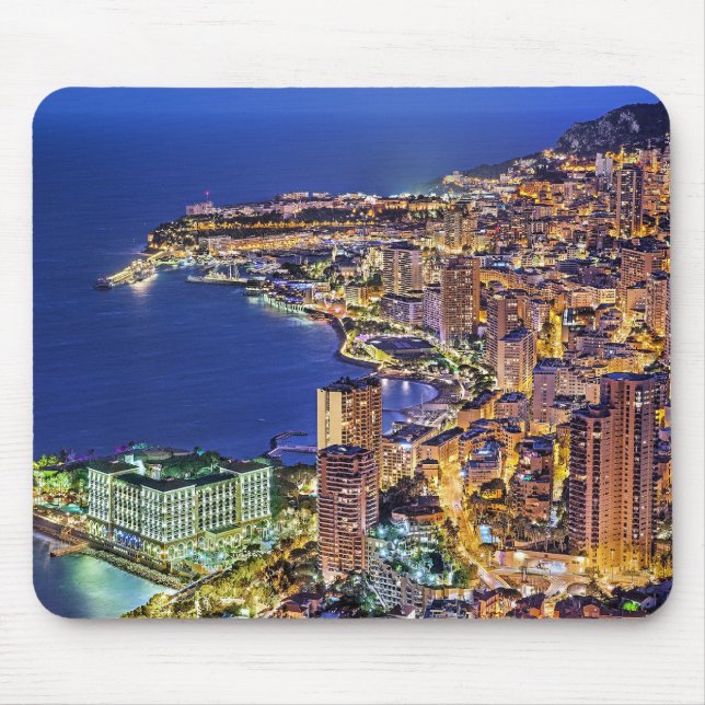 Mousepad Mônaco à Noite (Frente)