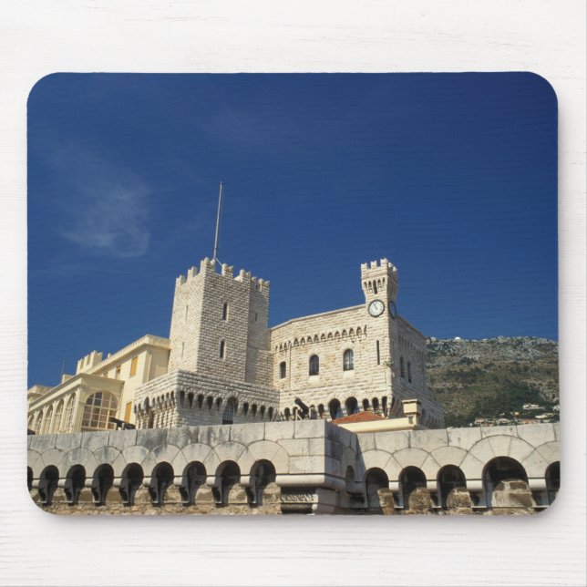 Mousepad Mônaco, Cote d'Azur, Palácio do Príncipe. (Frente)