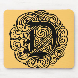 Mousepad Monarchia Black "D"