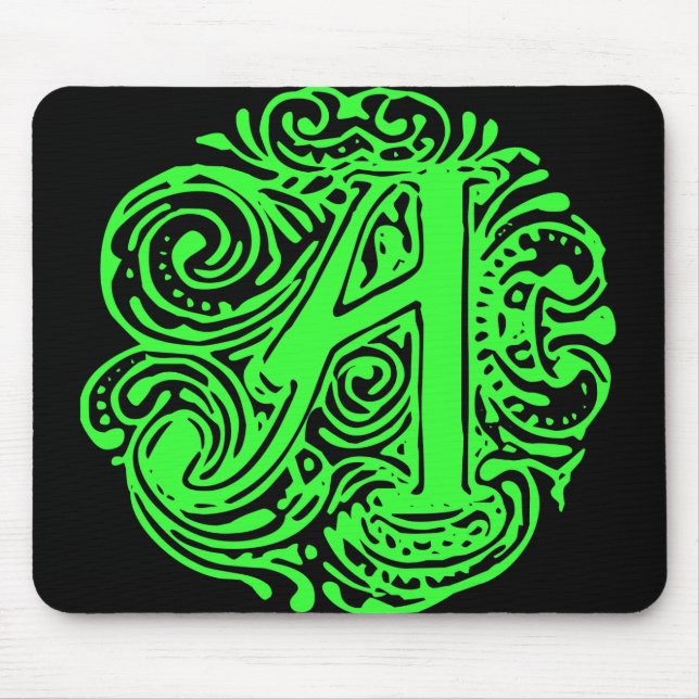 Mousepad Monarchia Green "A" (Frente)