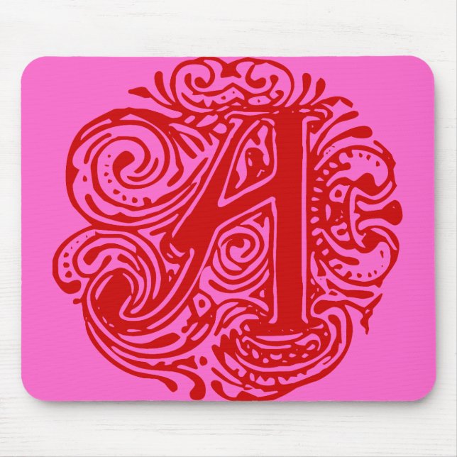 Mousepad Monarchia Red "A" (Frente)