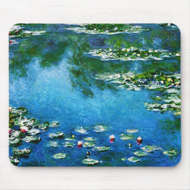 Mousepad Monet-Água-Lírios de Claude (Frente)