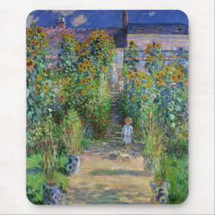 Mousepad Monet, "Jardim de Monet em Vétheuil"