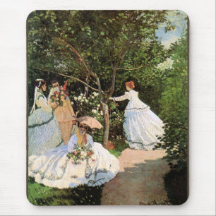 Mousepad Monet - Mulheres no Jardim