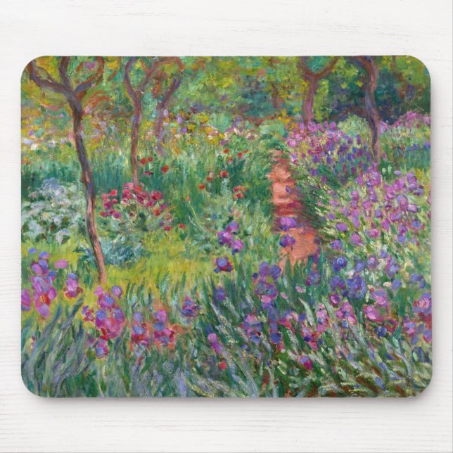 Mousepad Monet "O Jardim Íris em Giverny" (Frente)