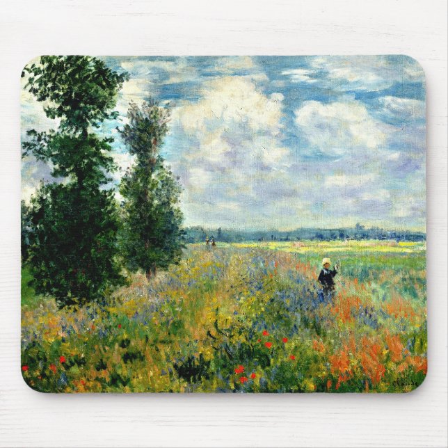 Mousepad Monet - Poppy Field, Argenteuil (Frente)