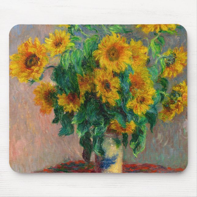 Mousepad Monet Sunflower (Frente)