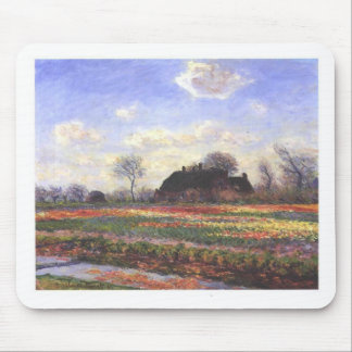 Mousepad Monet-Tulpenfelder em Sassenheim-1886