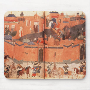 Mousepad Mongols sob a liderança de Hulagu Khan