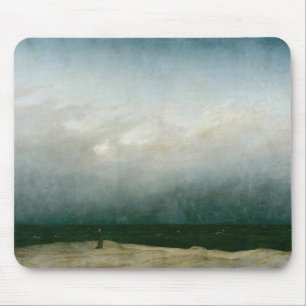Mousepad Monk By The Sea