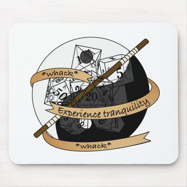 Mousepad Monk Dice Design (Frente)