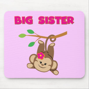 Mousepad Monkey Big Sister