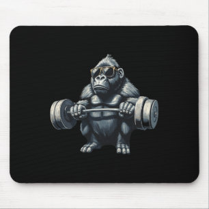 Mousepad Monkey Gorilla Bodybuilding Musical Malhação Gym