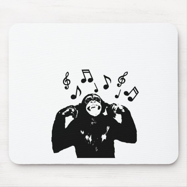 Mousepad monkeymonkey da música (Frente)