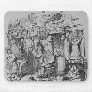 Mousepad Monmouth, ilustração 'dos esboços por Boz