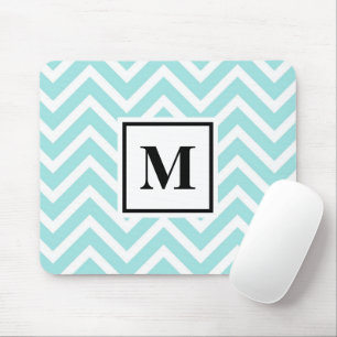 Mousepad Monograma Azul