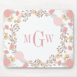 Mousepad Monograma Botânico bonito