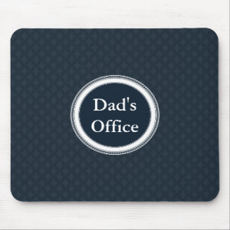 Mousepad Monograma clássico profundo do costume do teste