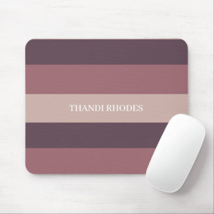 Mousepad Monograma da paleta de cores de tiras de pincel